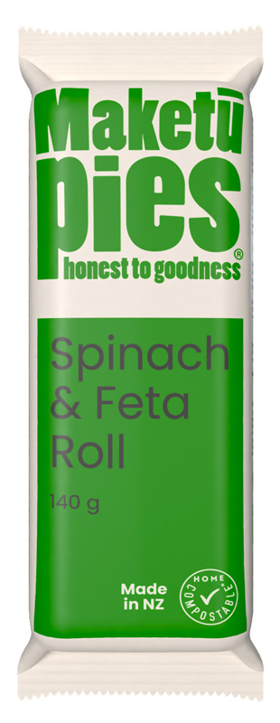Maketu Pies - Spinach & Feta Rolls